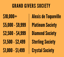 Grand giver society levels